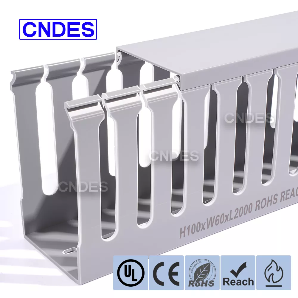 எலக்ட்ரிக்கல் பேனல்களுக்கான 100×60 PVC டக்ட்