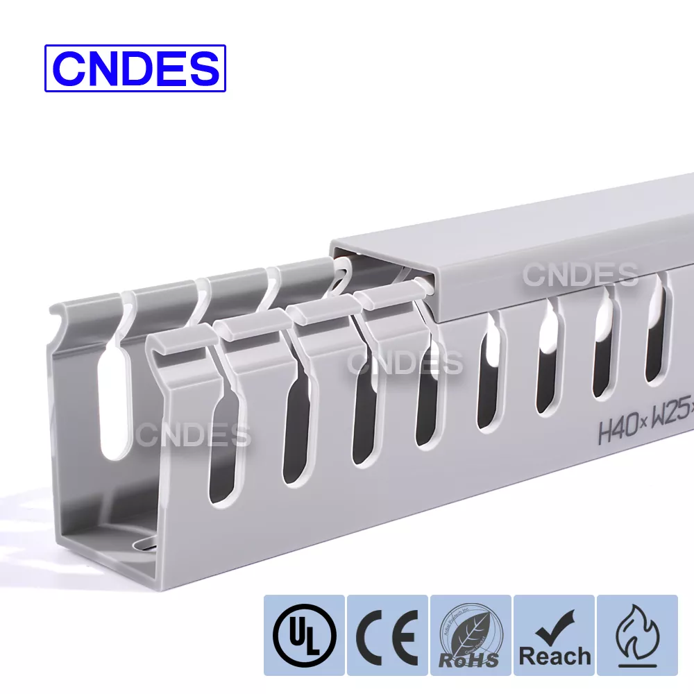 40×25 PVC வயரிங் நிறுவல் குழாய்