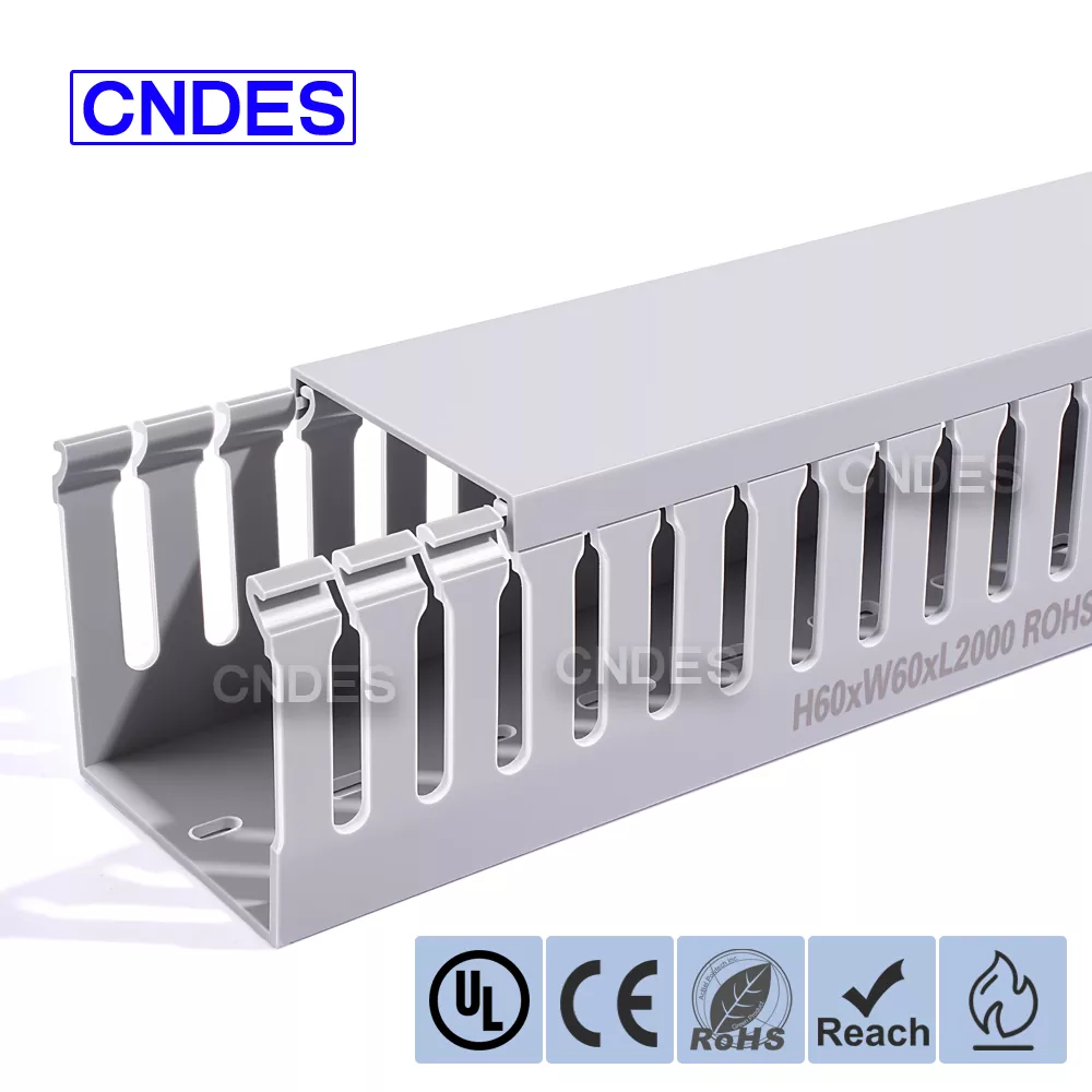 60×60 PVC கண்ட்ரோல் கேபினட் கேபிள் டக்ட்