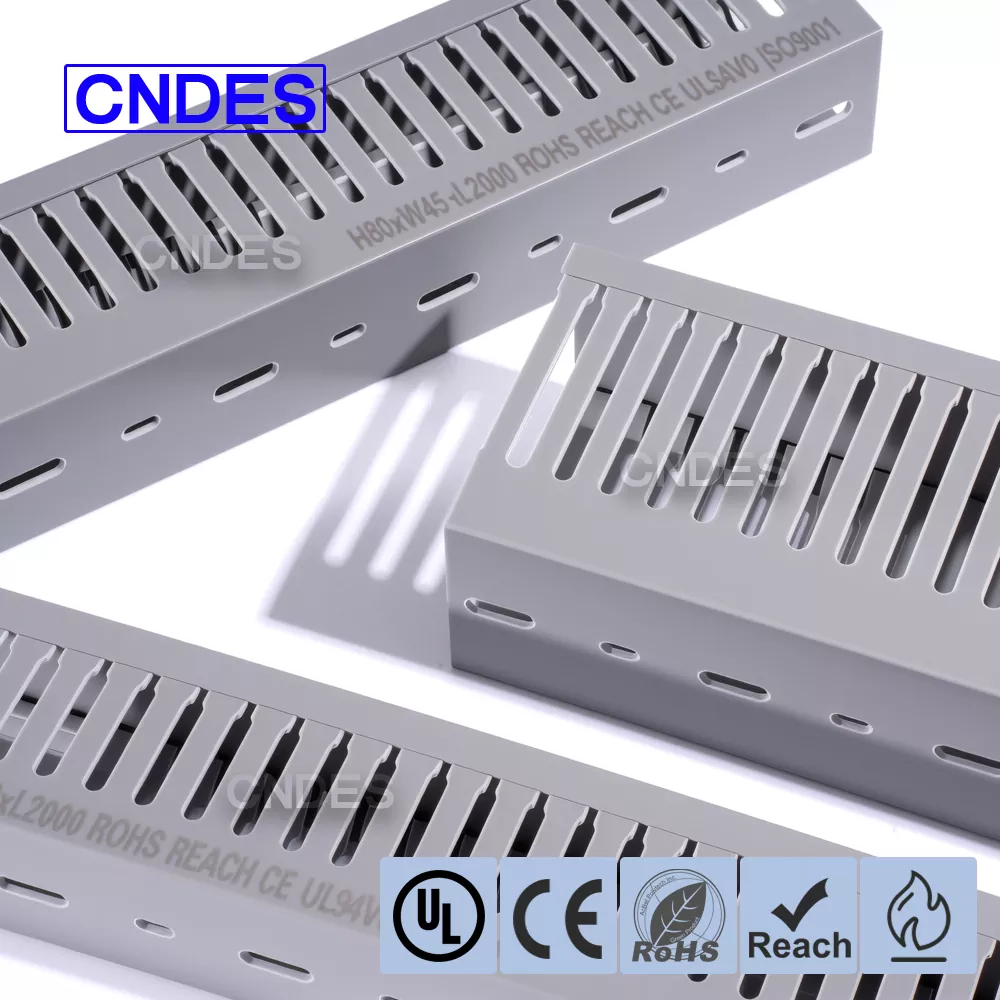 PVC குறுகிய ஸ்லாட் கேபிள் வயரிங் டக்ட்