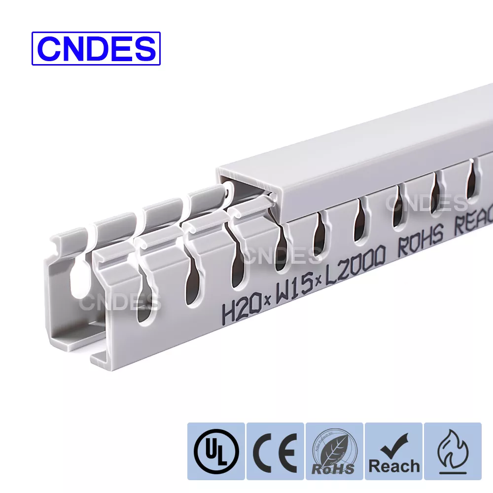20mm உயரம் துளையிடப்பட்ட PVC மின் கம்பி குழாய்